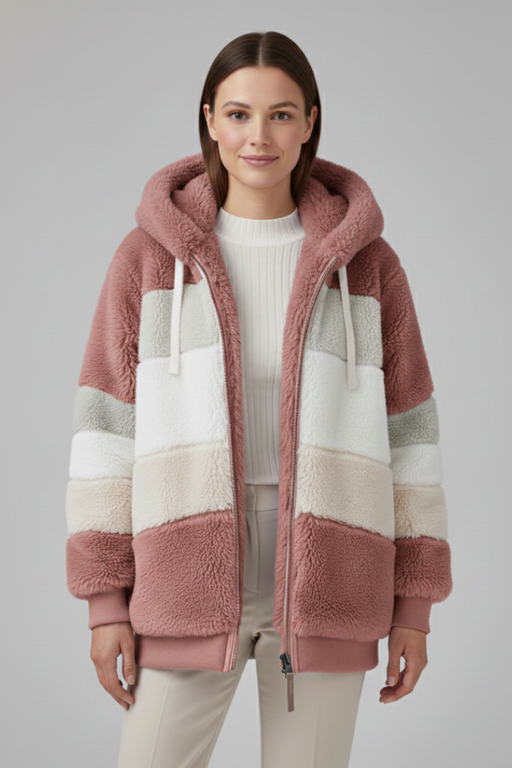 Women’s Jacket with Hood and Zip