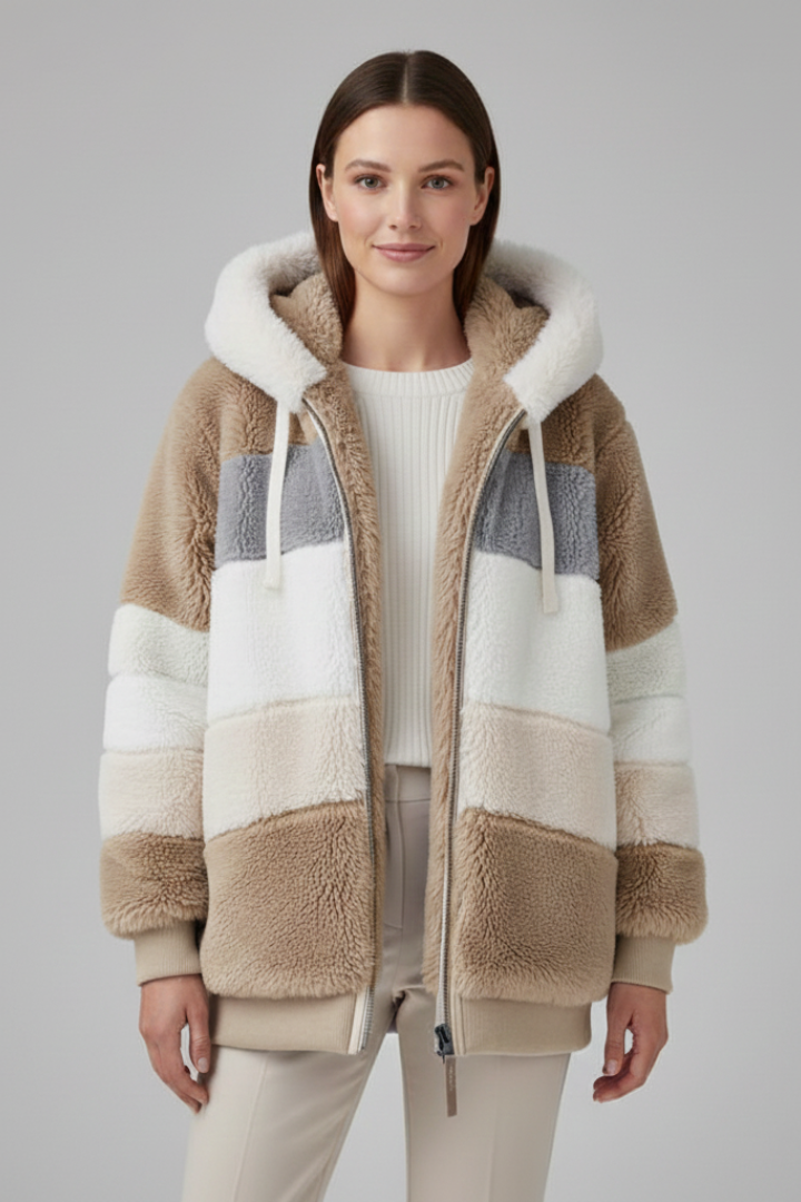 Women’s Jacket with Hood and Zip