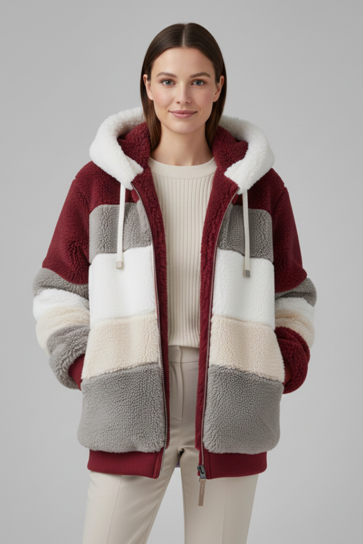 Women’s Jacket with Hood and Zip