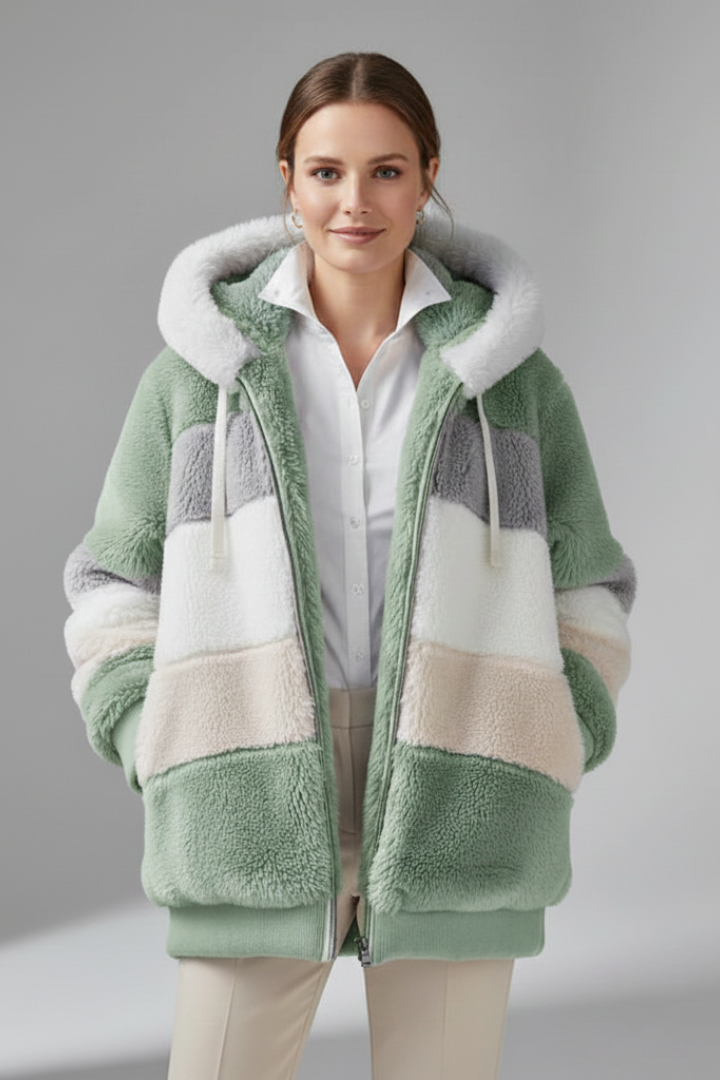 Women’s Jacket with Hood and Zip