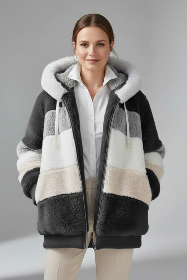 Women’s Jacket with Hood and Zip