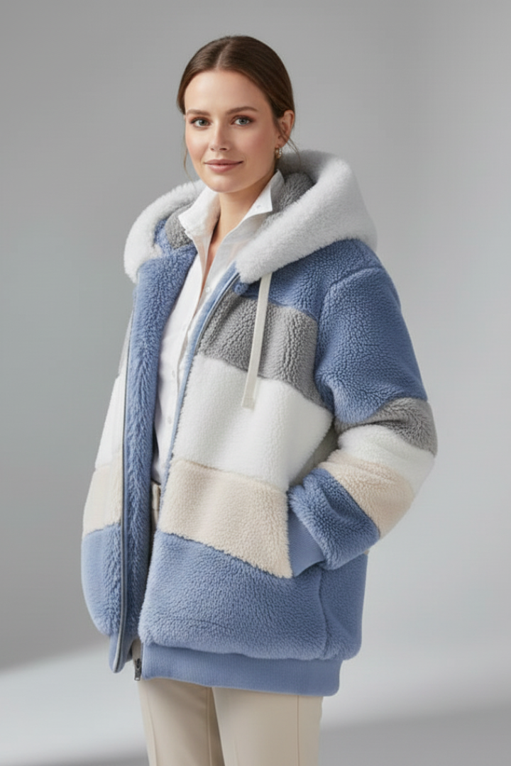 Women’s Jacket with Hood and Zip