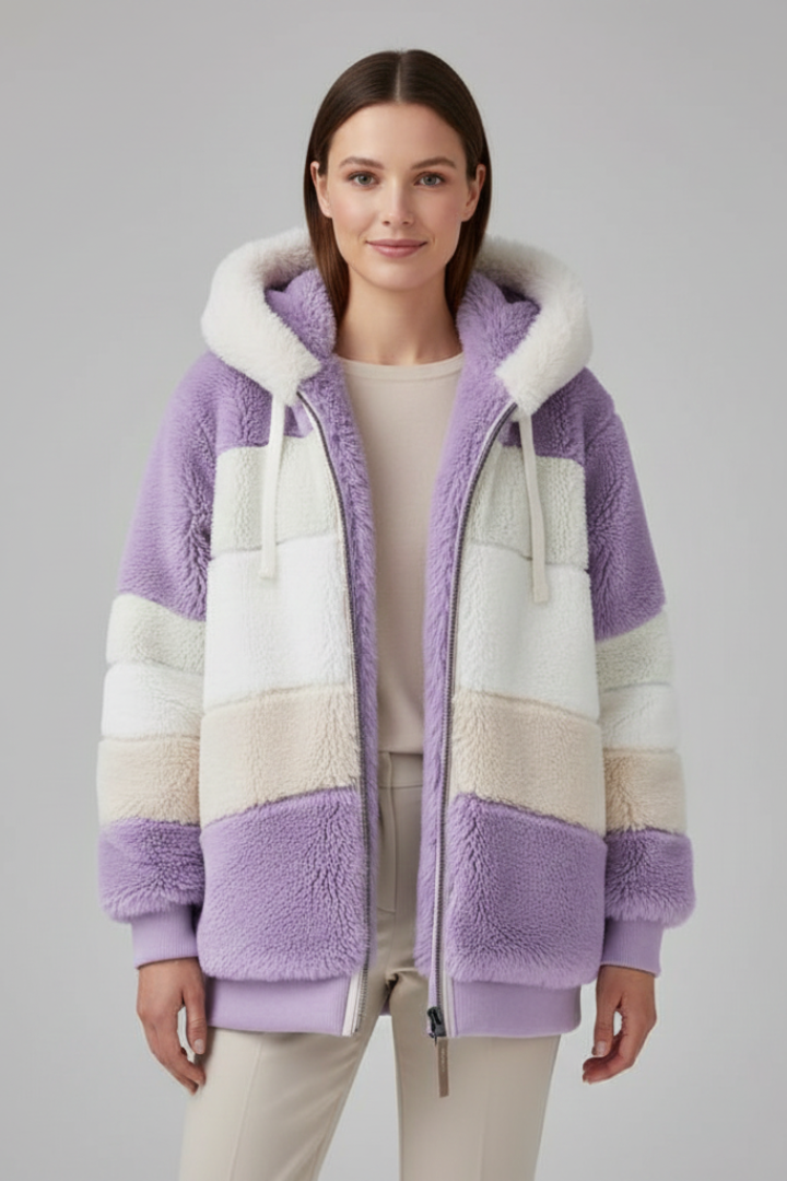 Women’s Jacket with Hood and Zip