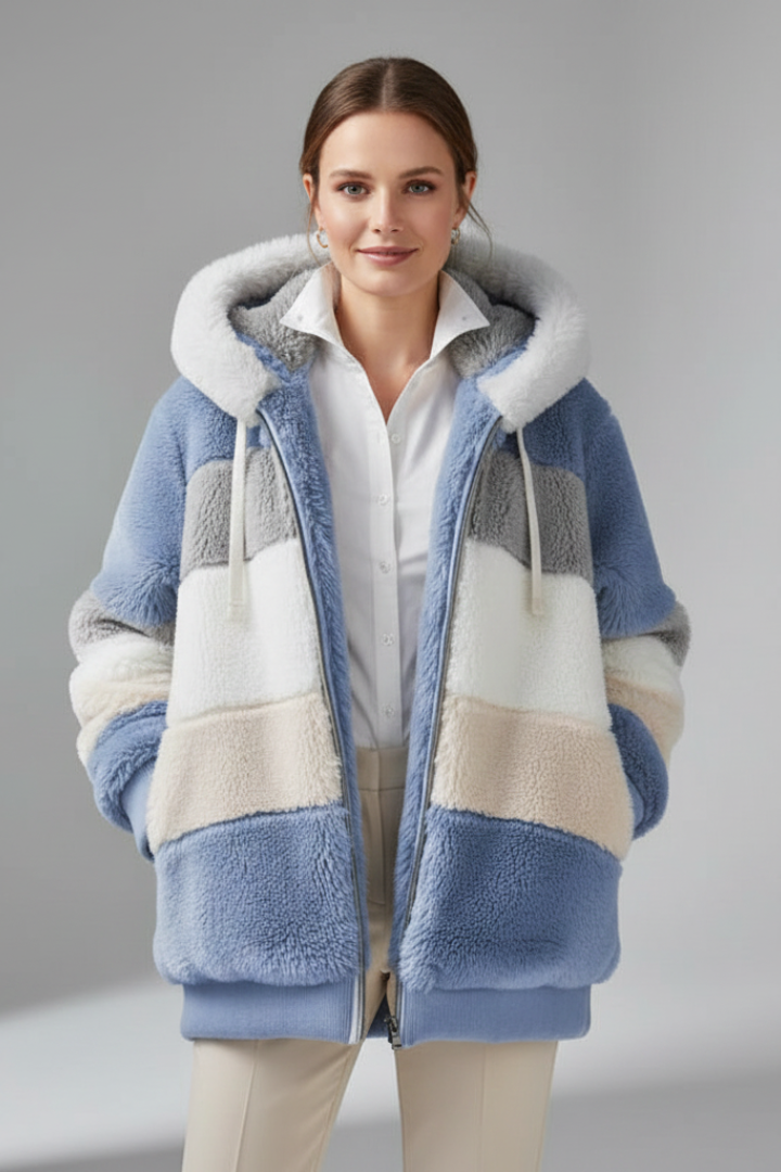 Women’s Jacket with Hood and Zip