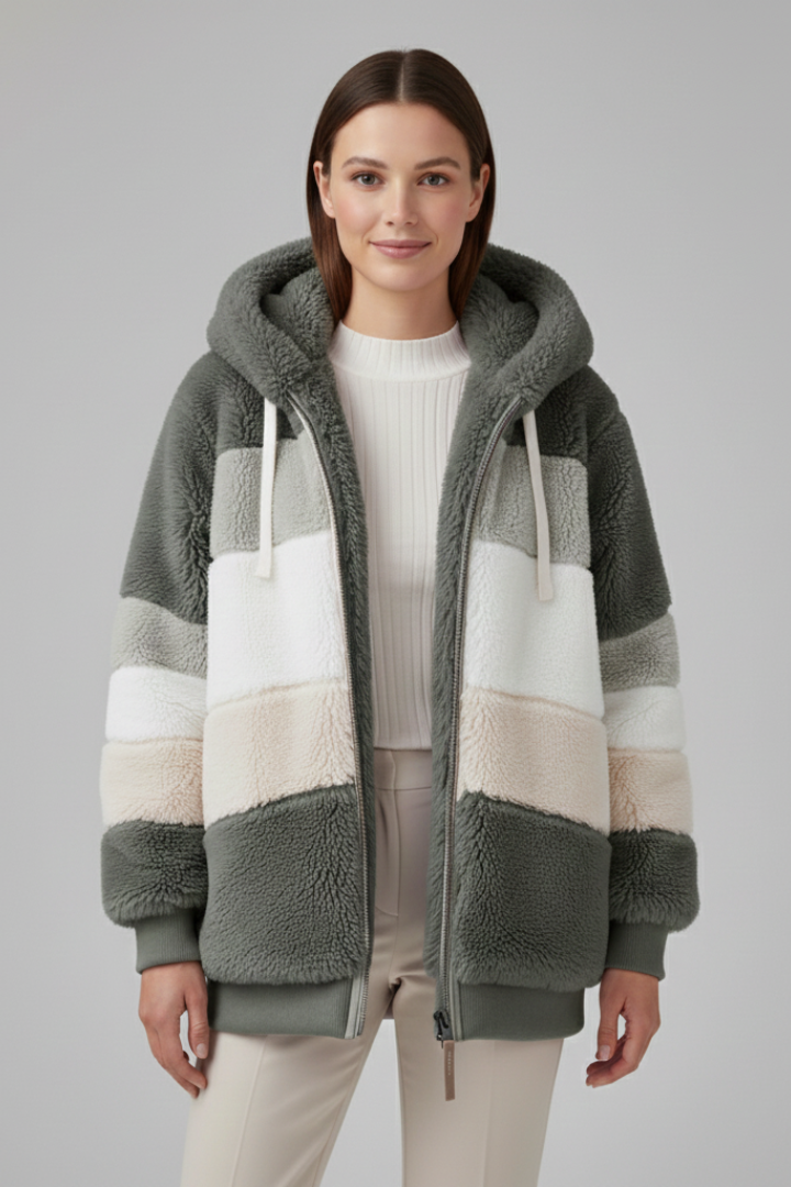 Women’s Jacket with Hood and Zip