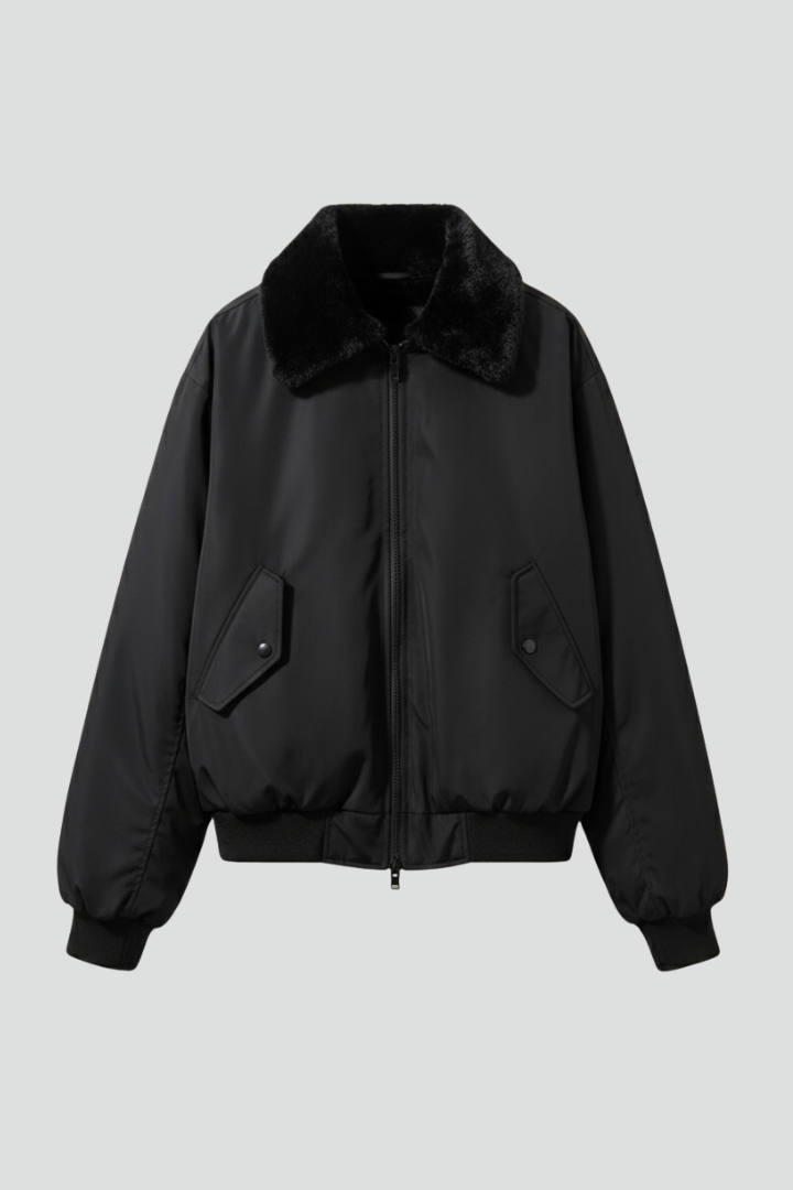 Women’s Reversible Jacket with Adjustable Features and Clean Outline