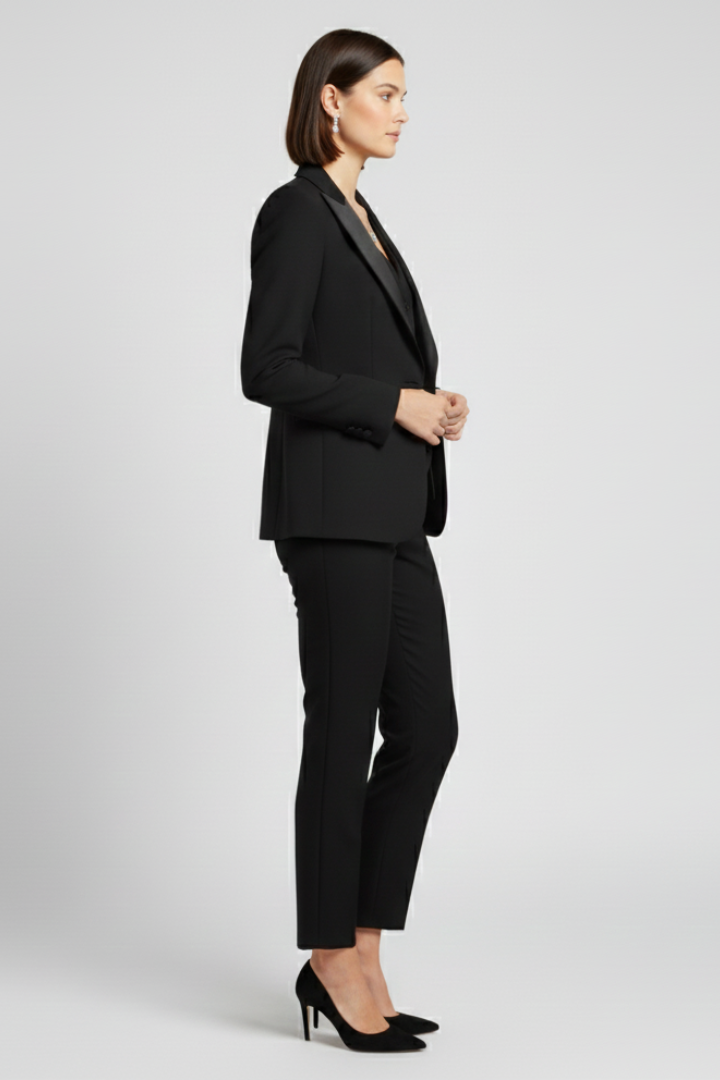 Women’s Three-Piece Suit with Jacket, Vest and Pants