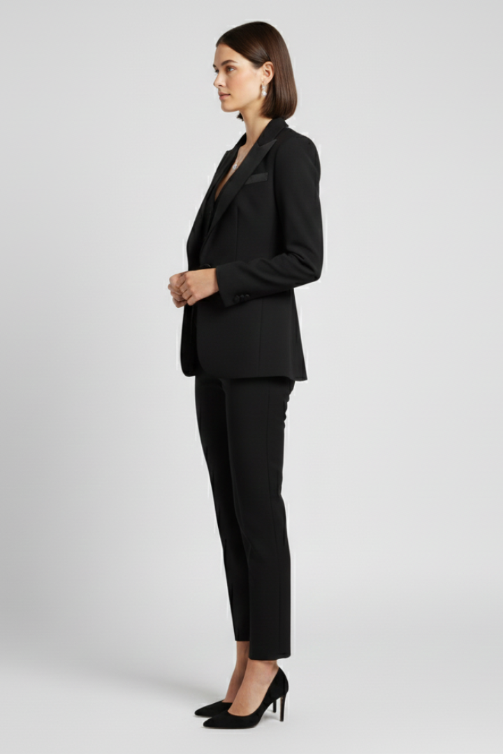 Women’s Three-Piece Suit with Jacket, Vest and Pants