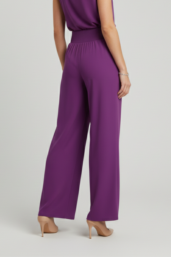 Women’s Trousers with High Waist and Wide Legs