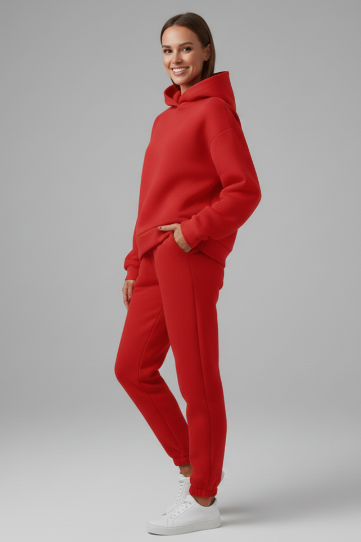 Women’s Two-Piece Set with Hoodie and Joggers