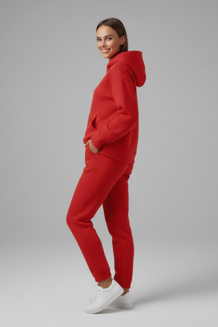 Women’s Two-Piece Set with Hoodie and Joggers