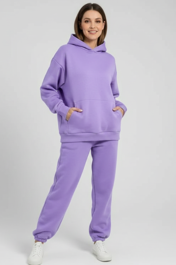 Women’s Two-Piece Set with Hoodie and Joggers