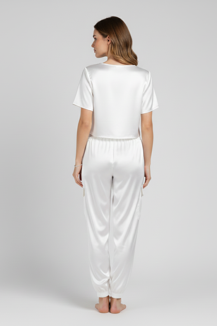 Women’s Two-Piece Set with Sweater and Trousers