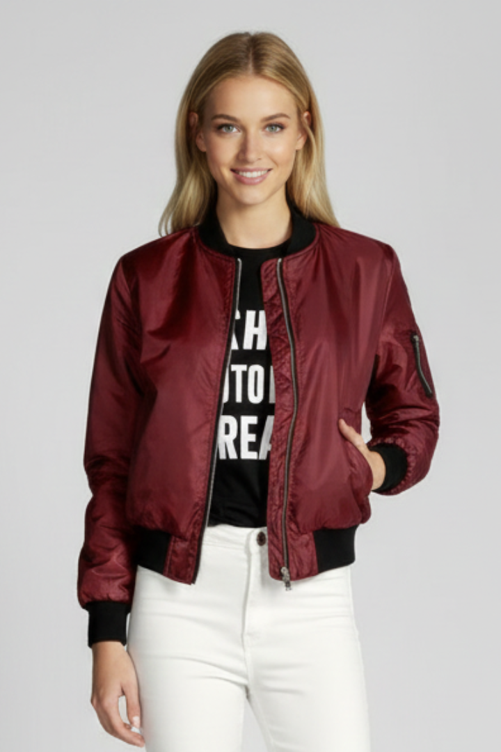 Women’s Zip Jacket with Long Sleeves
