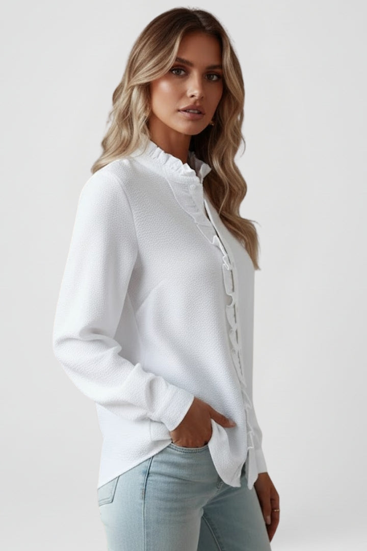 Women’s Button Down Blouse with Long Sleeves